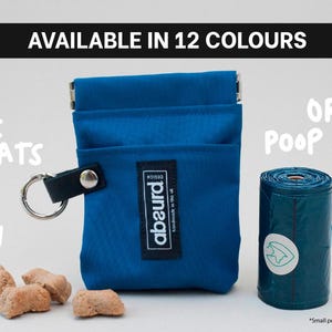 Waterproof Treat Pouch with Pocket | Poop Bag Holder | Stylish Lead Accessory | Dog Walking | Gift | Absurd Design