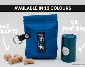 Waterproof Treat Pouch with Pocket | Poop Bag Holder | Stylish Lead Accessory | Dog Walking | Gift | Absurd Design
