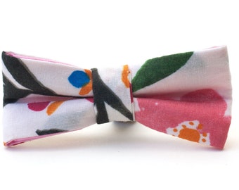 Dog Bow Tie | Sweet Gifts for Pets | Handmade Fabric Bowties | Easy Slide On Bow | Pet Accessories | Fondant Fancy | Absurd Design