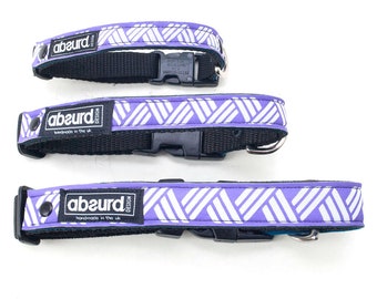 Handmade Waterproof Neoprene Dog Collar: Quick Release Buckle, Modern Design