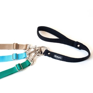 Multiple Dog Walking Lead | Detachable & Adjustable For Each Dog | Strong Multi Leash | Dog Walker Split Lead | 3 in 1 Dog Lead