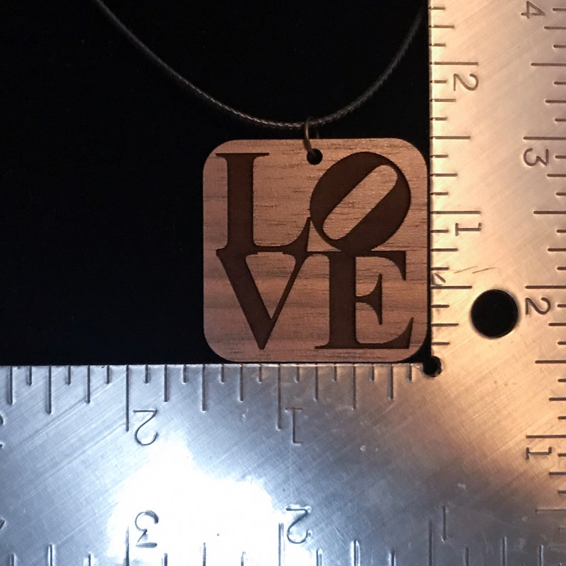 Philly Love Sign Necklace/philadelphia/love Sign Etsy