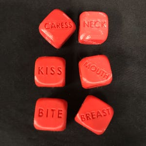 Naughty Dice/adult dice/for girlfriend/boyfriend/husband/wife/date night/love dice/dice game/sexy dice/valentine&#39;s day gift for him/for her