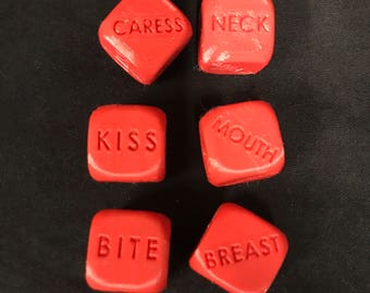 Naughty Dice/adult dice/for girlfriend/boyfriend/husband/wife/date night/love dice/dice game/sexy dice/valentine's day gift for him/for her