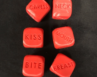 Naughty Dice/adult dice/for girlfriend/boyfriend/husband/wife/date night/love dice/dice game/sexy dice/valentine's day gift for him/for her