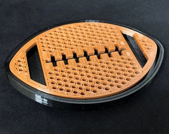 Football Soap Saver/Soap Holder/Bathroom Decor/Gift for Him/Sports lover gift/valentines day/gift for husband/valentines day gift for him