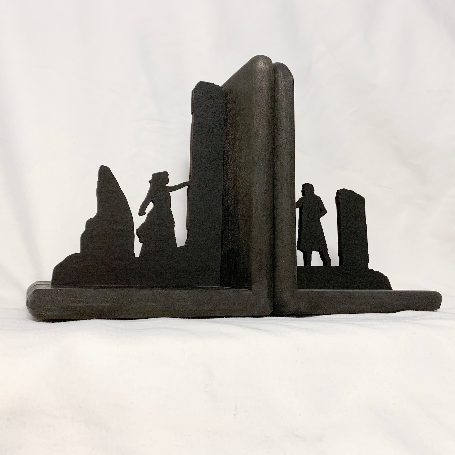 Outlander Bookends/outlander Gift/scotland/book Shelf/craigh Etsy