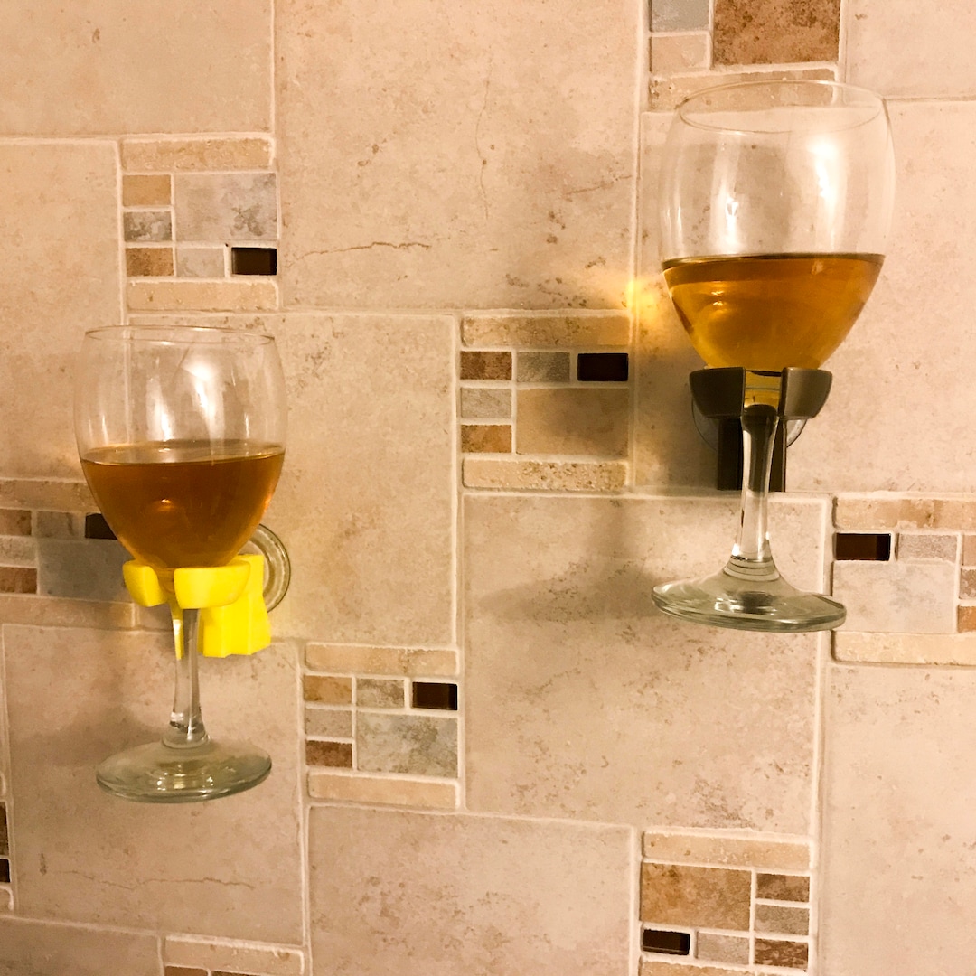 Shower Wine Holder/bath Wine Holder/shower Wine/bath Wine Caddy/wine