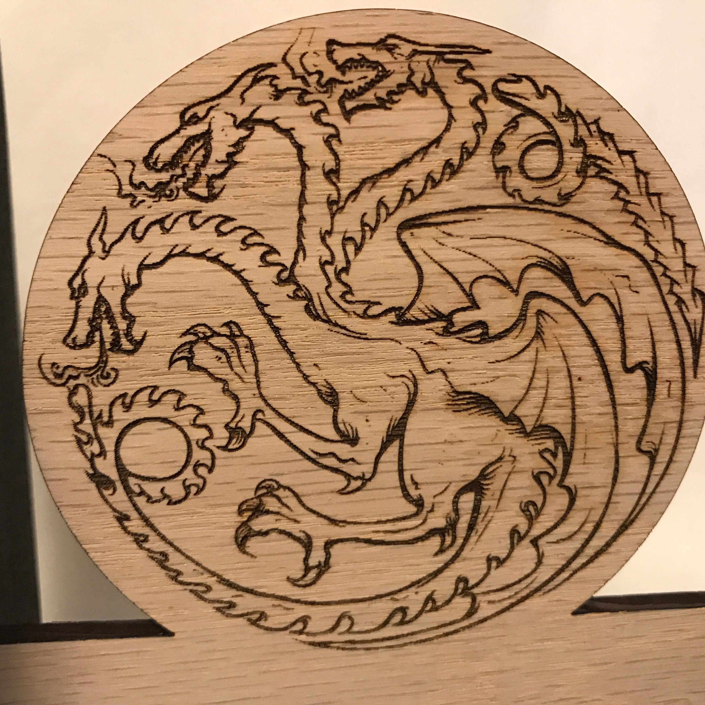 Game of Thrones Bookends/mother of Dragons Bookends/book Etsy