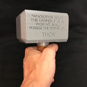 Baby Thor Hammer/Thor Hammer Toy/Mjolnir/Personalized/Baby hammer/Viking Toy/Thor cosplay/shower gift/cake topper/halloween costume