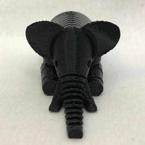 Baby Elephant Toy-Small/3d Printed/Zoo Animals/Zoo Animal Toy/Desk toy/Desk Decor/Toy Elephant/Christmas gift/unique gift/stocking stuffer