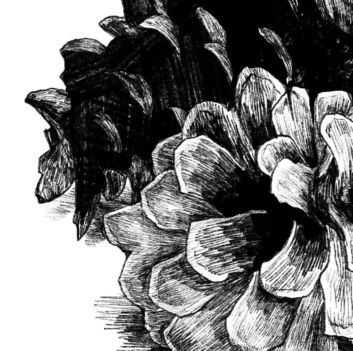 January 2023 Calendar Original Ink Art Original Painting Etsy