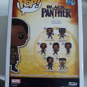 Funko pop NAKIA disney Black panther | Etsy