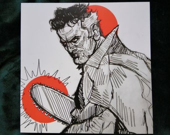 Chainsaw Print