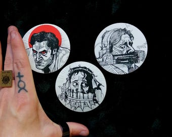 Trap, muzzle, and eyes stickers