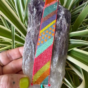 Handmade Woven Beaded Bracelet