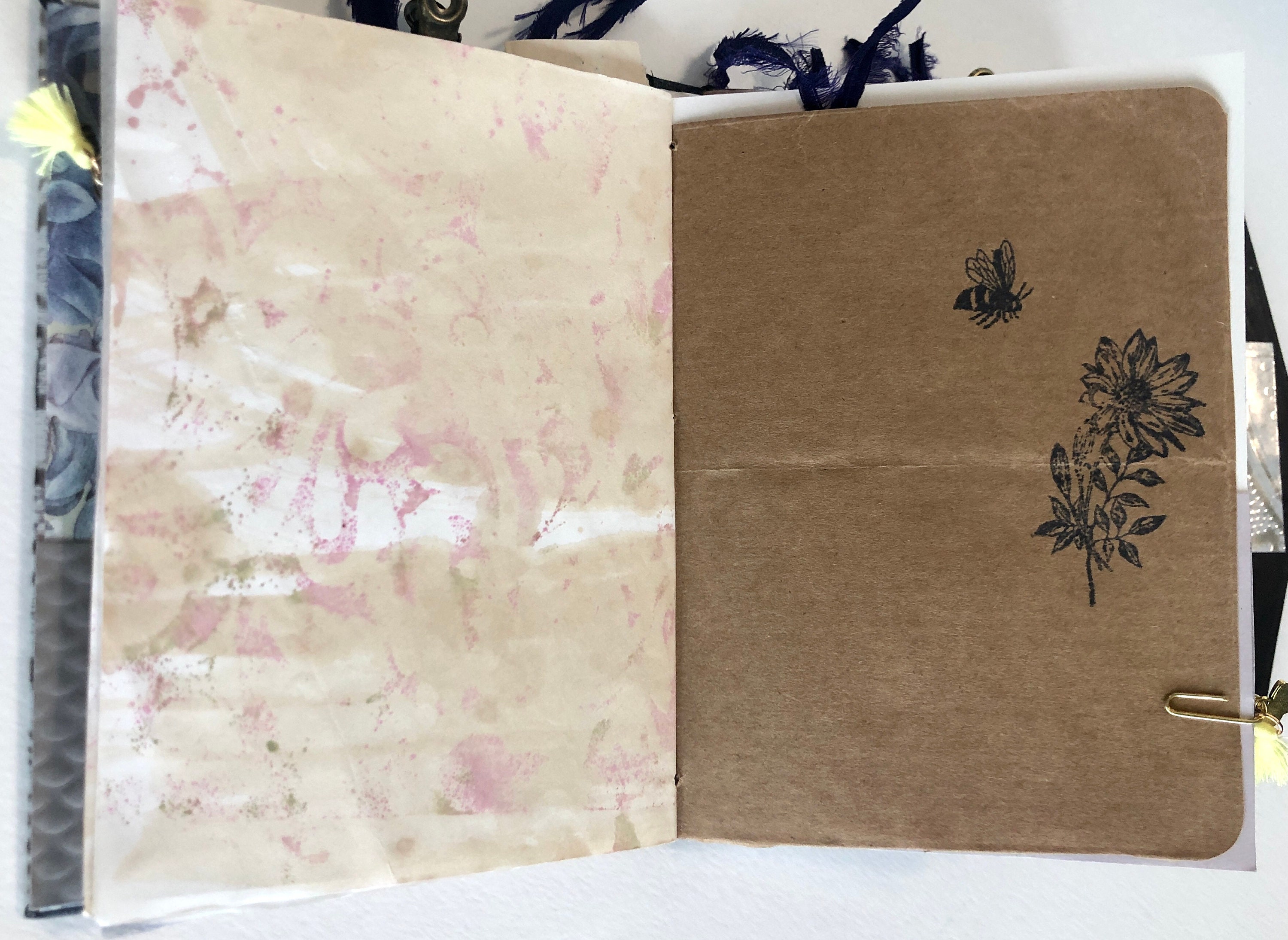 Journal, Notebook, Sketchbook, Recycled, Junk Journal, Planner, One of