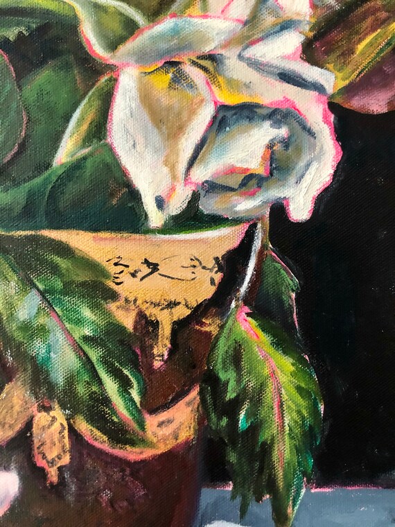 油絵、薔薇と蝶 油絵、薔薇と蝶 Aちゃんの油絵教室バラ 蝶 写実