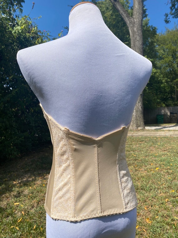 Vintage Longline Corset Bustier Gem