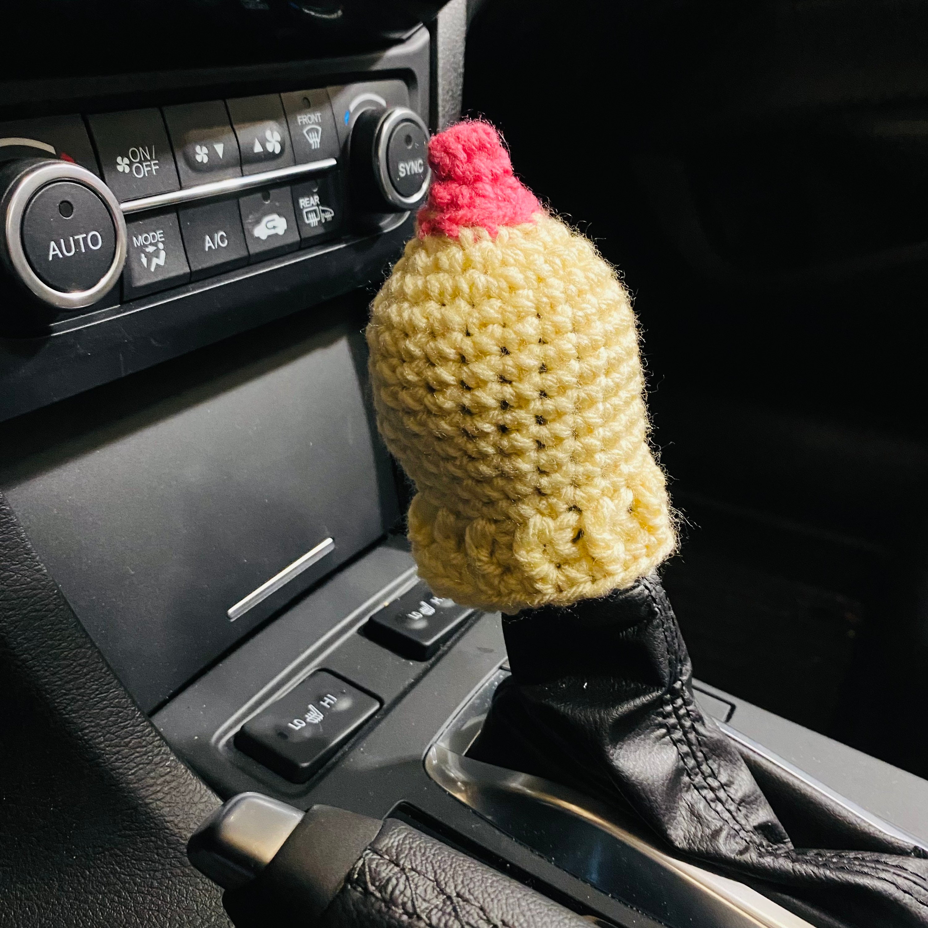 Mini Shark Gear Stick Car Shifter Hoodie, Car Gear Shift Knob Cover, Winter  Warm Shift Knob Cover Sweater Shirt, Universal Fit Knob Cover Gift