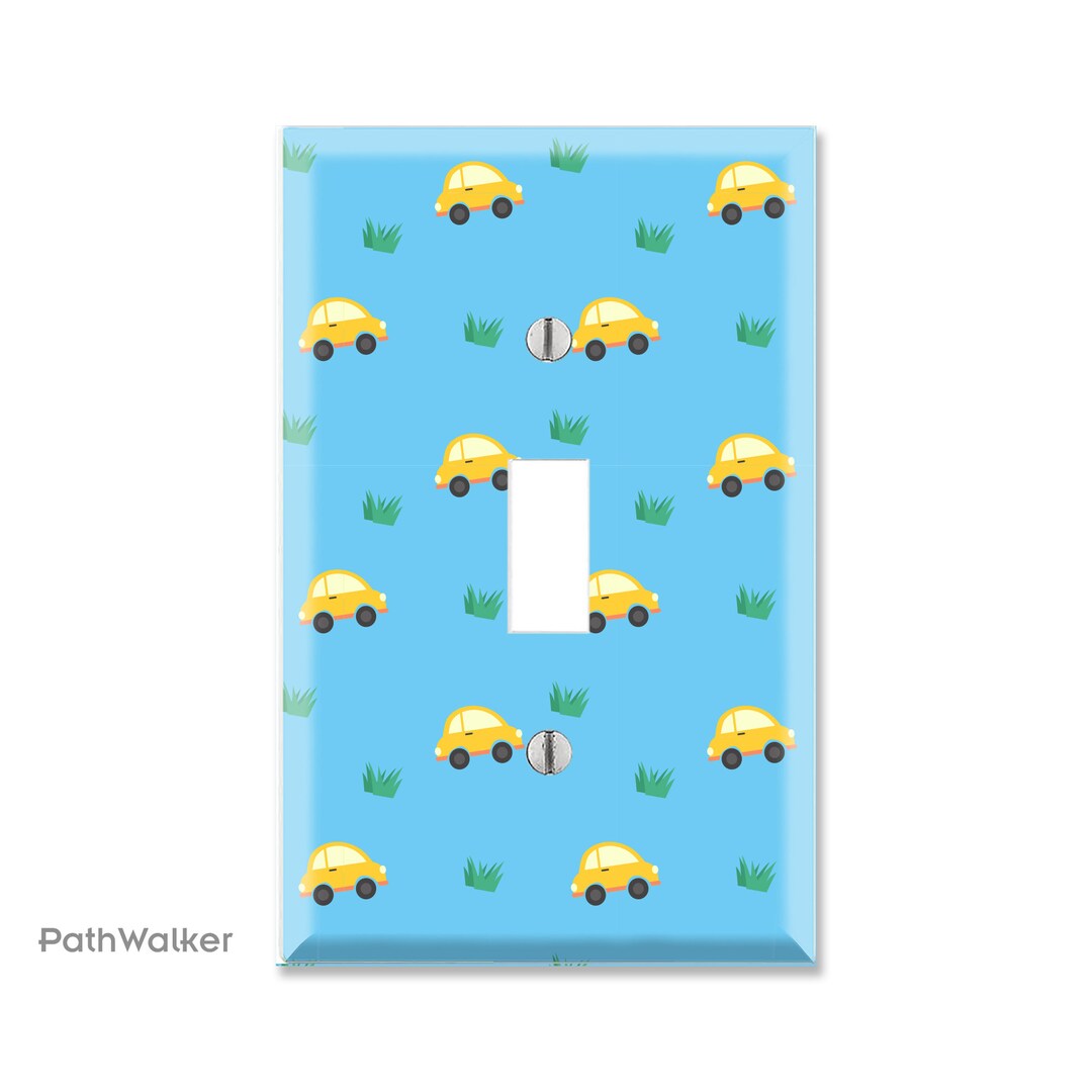 Cars Light Switch Cover / Sports Car Light Switch Cover / Boys Etsy