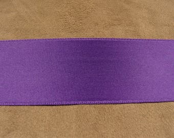 SATIN Ribbon - 4 cm - purple