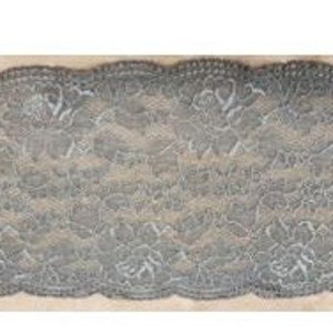 New Calais Jacquard Lace Bronze Star Color, 20 cm, Made in France