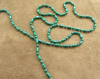 METAL chain - 0.2 cm - Green