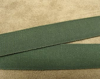 Ribbon-2 cm - green decorative grosgrain