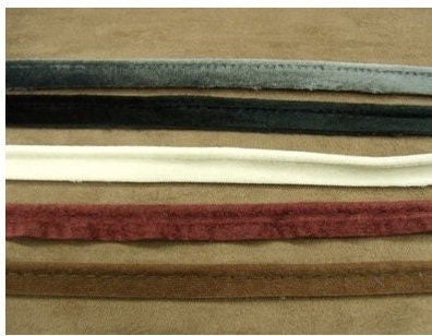 Cordon Bordure 11mm Passepoil Noir 20 Mètres - Cordon Biais Pour Couture Vêtements Et Déco Maison Décoration Tissu