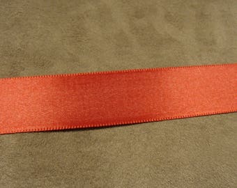 Satin - 2.5 cm - Red Ribbon