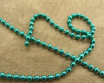 Metal chain - 0.35 cm - Green