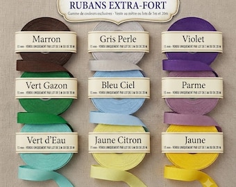 Clearance Sale Extra Strong Ribbon 15 mm – Pack of 5 m or 20 m DIY Sewing