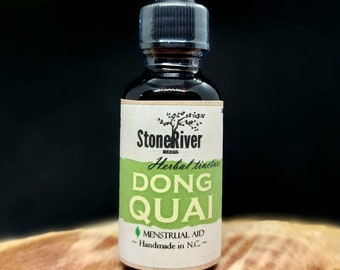 Dong Quai Root Herbal Tincture - Liquid Extract - Heart and Blood - Female ginseng - Chinese angelica