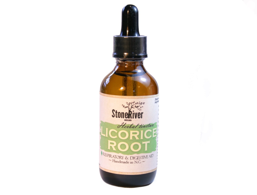 LICORICE ROOT Herbal Tincture Respiratory Digestion Immune Herb Extract