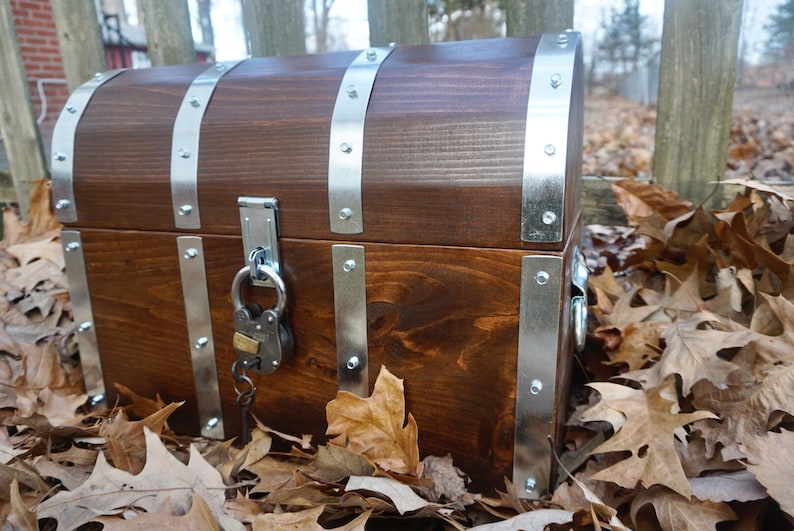 Lockable Large Pirate Treasure Wooden Chest /Extra Large Etsy