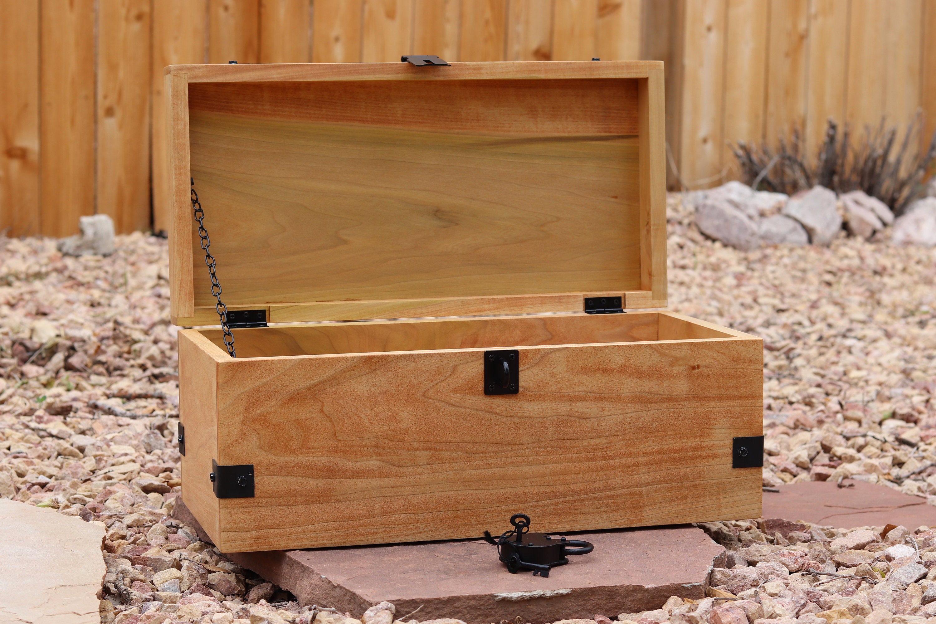 Customized Original Treasure Chest - Lockable Storage Chest