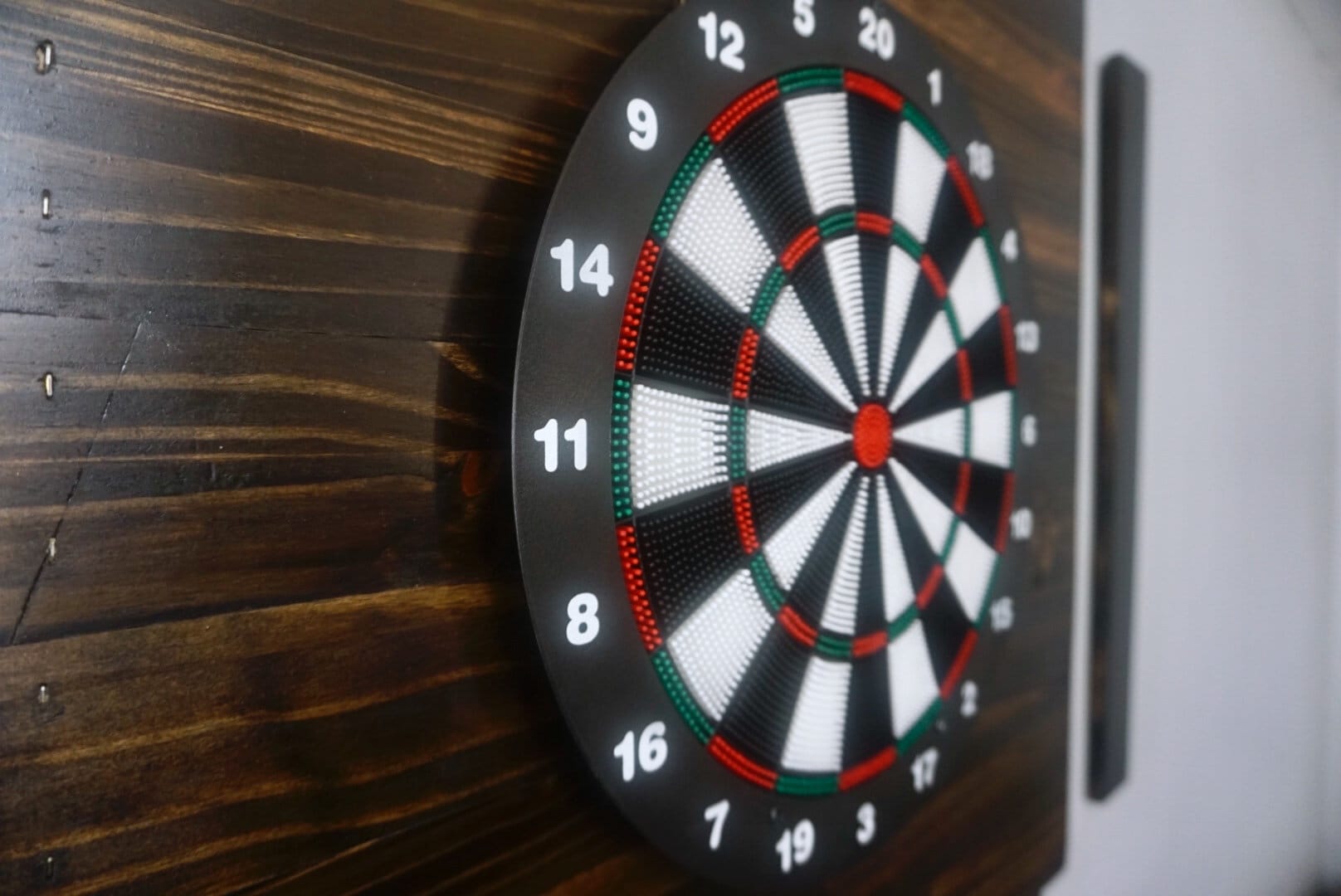 Dart board backboard with 2 chalkboard score keepers Dart Etsy