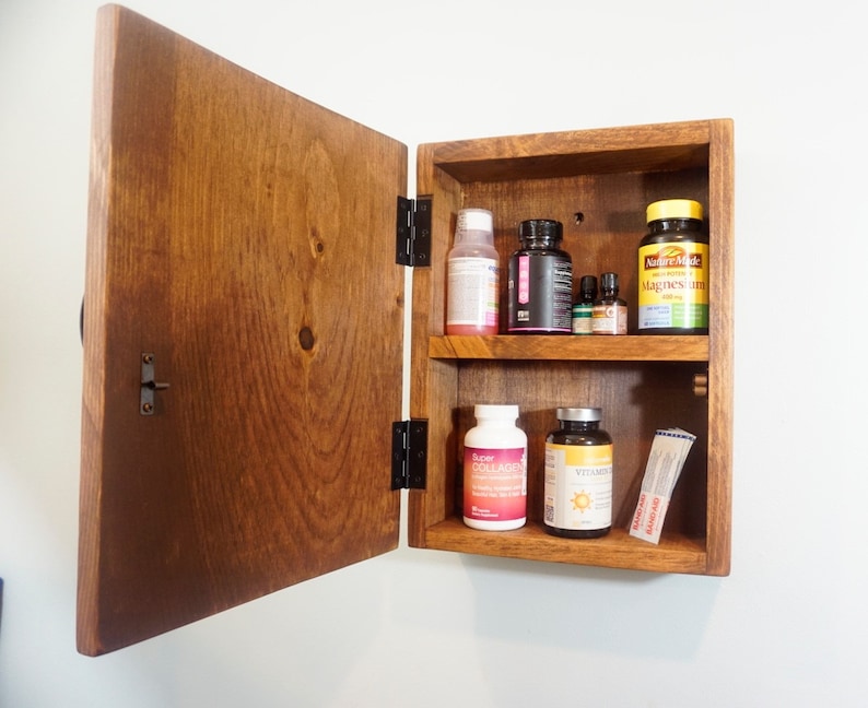 Rustic Medicine for First Aid Product Storage / Etsy