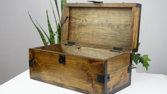 Storage Case Decorative Wooden Treasure Chest Folding Storage Box Dirty  Clothes Collecting Case Non Woven Fabric