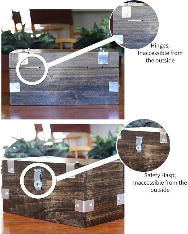 Personalized Original Treasure Chest Lockable Storage Chest Etsy