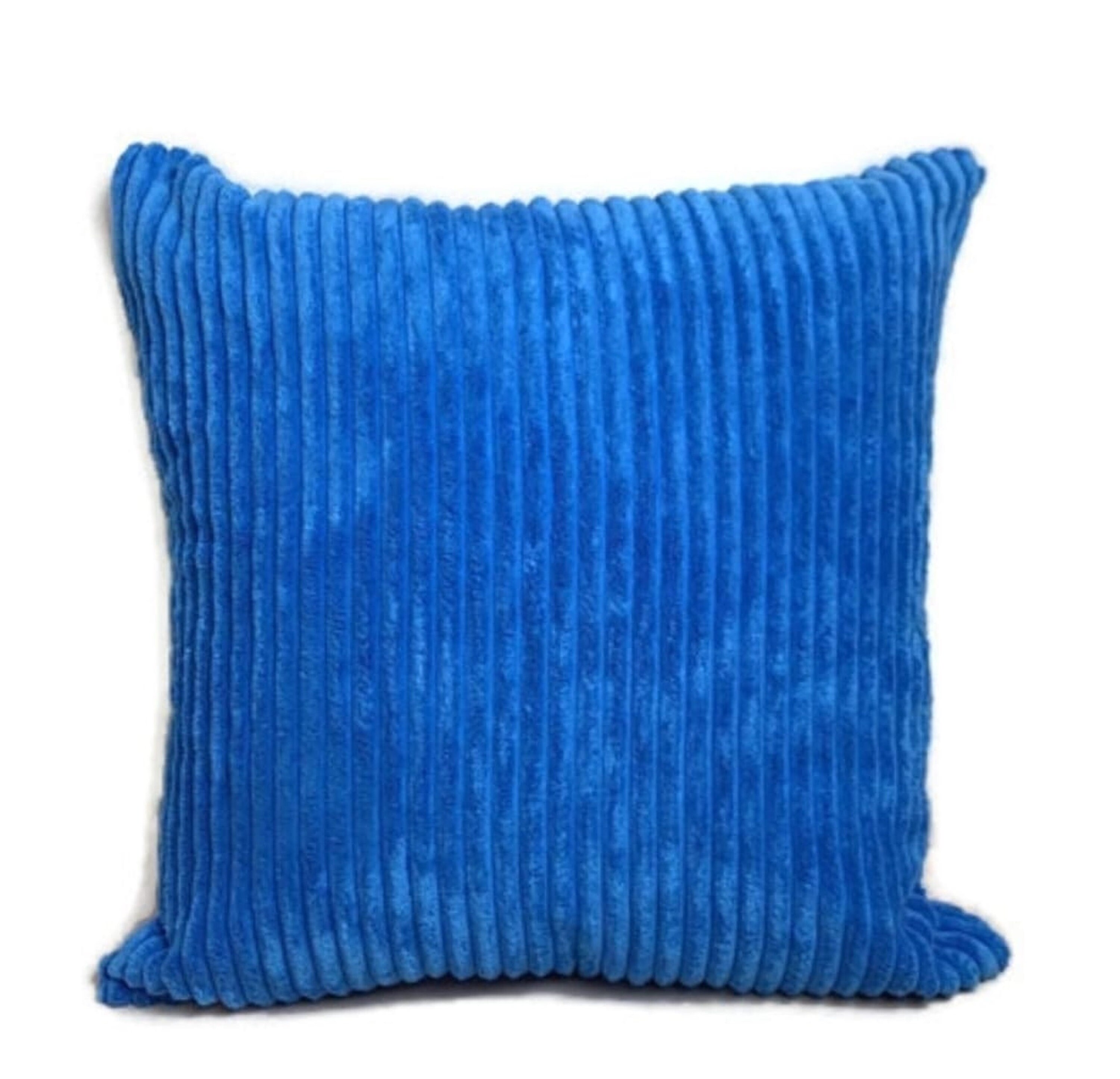 Plain Cushion Covers Corduroy Cord Jumbo Super Soft 16x16 / 40x40cm