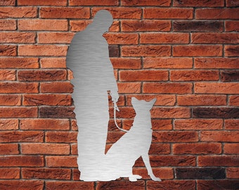 Perro y soldado SVG-DXF