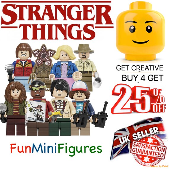 stranger things minifigures lego