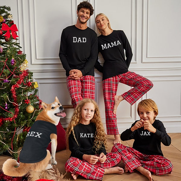 Family Christmas Pajamas - Etsy