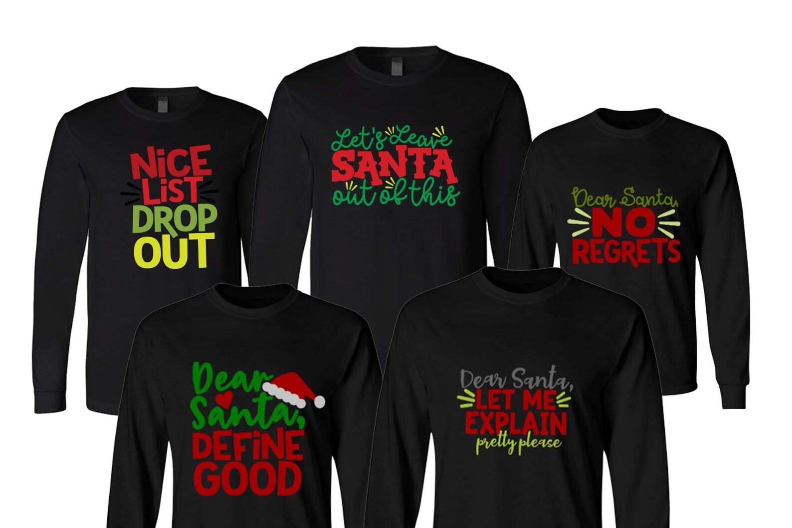 Funny Family Matching Christmas Pajamas With Dog Pajamas Etsy