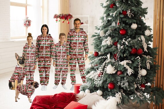 Matching christmas pajamas etsy hotsell