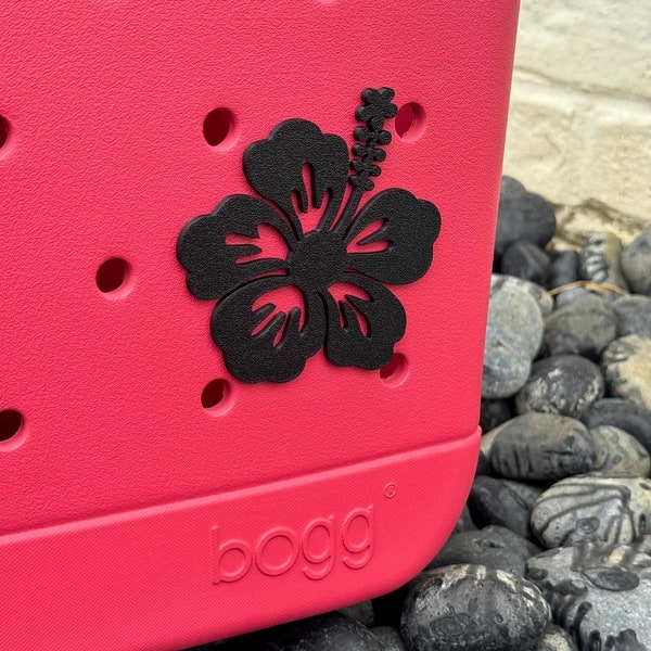 Bogg Bag Hibiscus Flower Charm