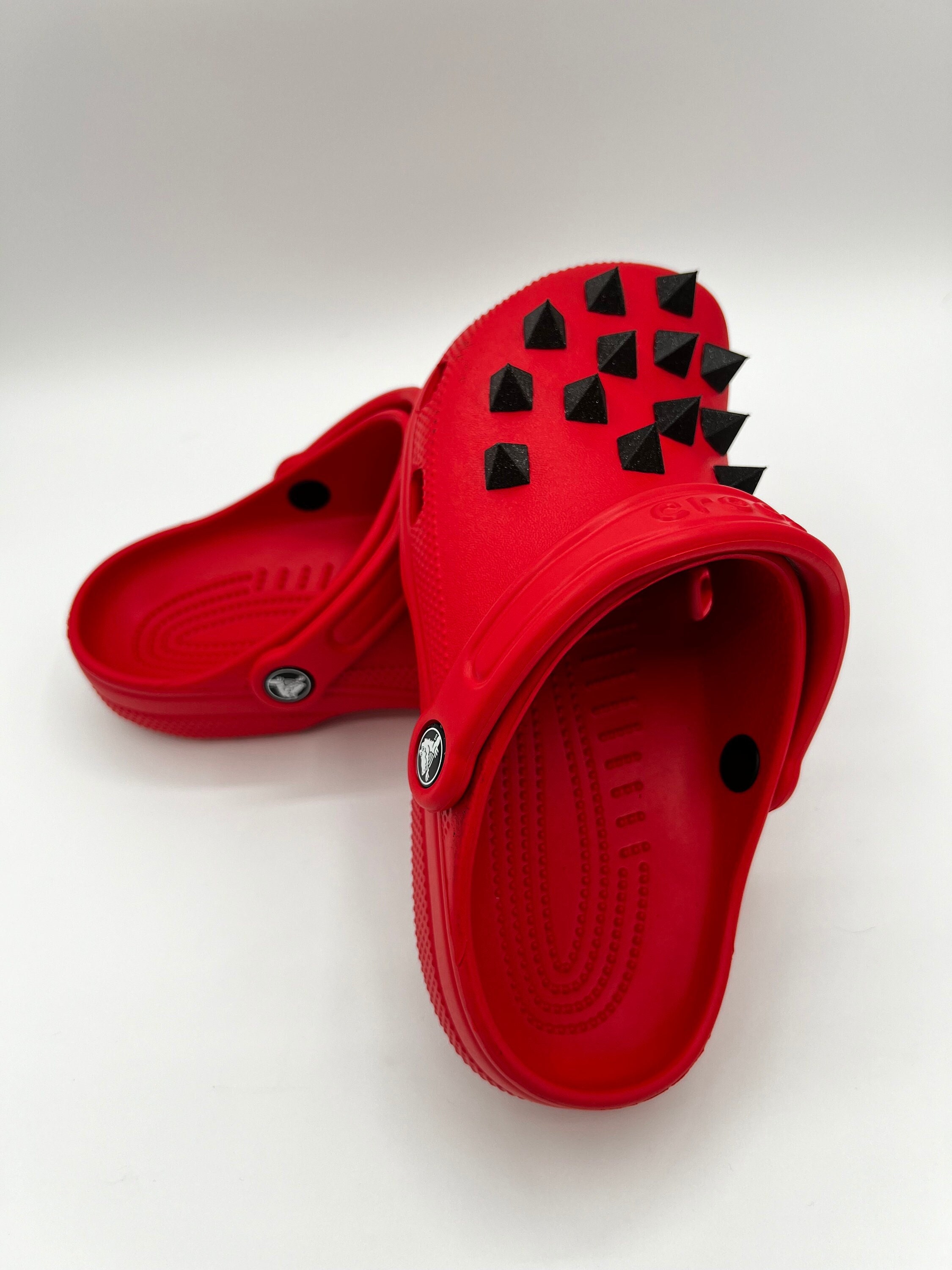 Heavy Metal Crocs Etsy