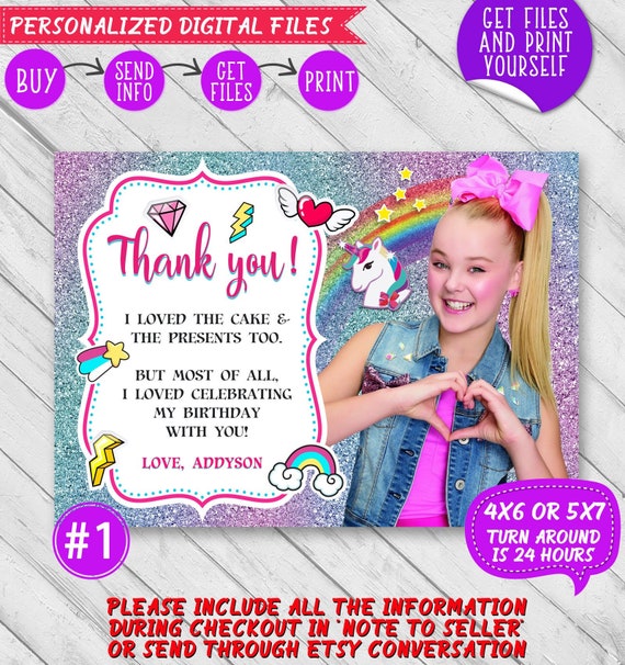 Free Jojo Siwa Online Invitations Punchbowl